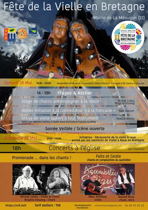 Fête de la Vielle à Roue en Bretagne - 24 & 25 Mai 2025