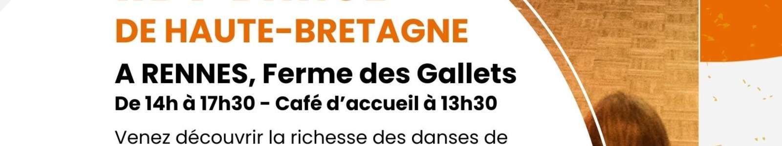 Prochain RDV Danse de Haute-Bretagne le samedi 7 mars 2026