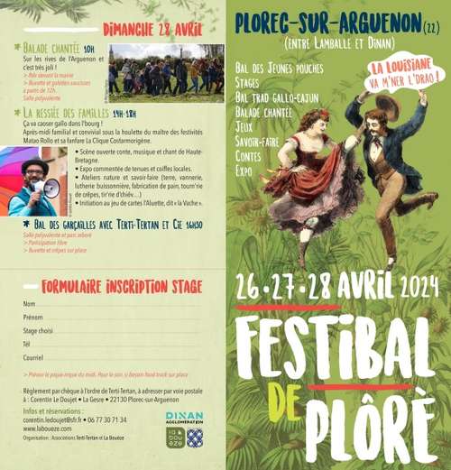 FestiBal de Plôré - Du 26 au 28 avril 2024